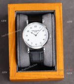 Swiss Patek Philippe Ultra-Thin Automatic Lady Watch - Calatrava 7200R White Dial